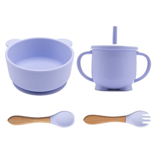 Tasse Pattes en silicone avec double poignées BÉBÉ CAJOLE