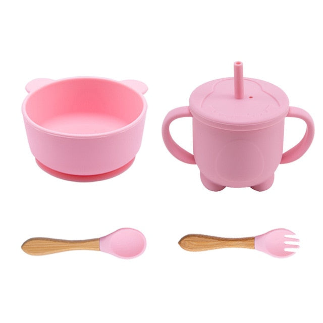 Tasse Pattes en silicone avec double poignées BÉBÉ CAJOLE